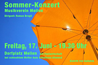 Flyer Sommerkonzert 2022